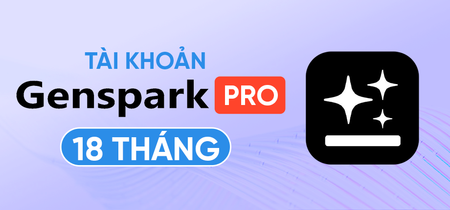 Genspark AI Plus 18 tháng - Tài khoản